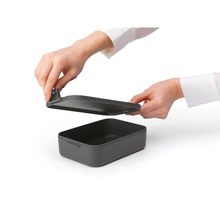 Lunch Box Brabantia Make&Take Dark Grey Medium, Plastic