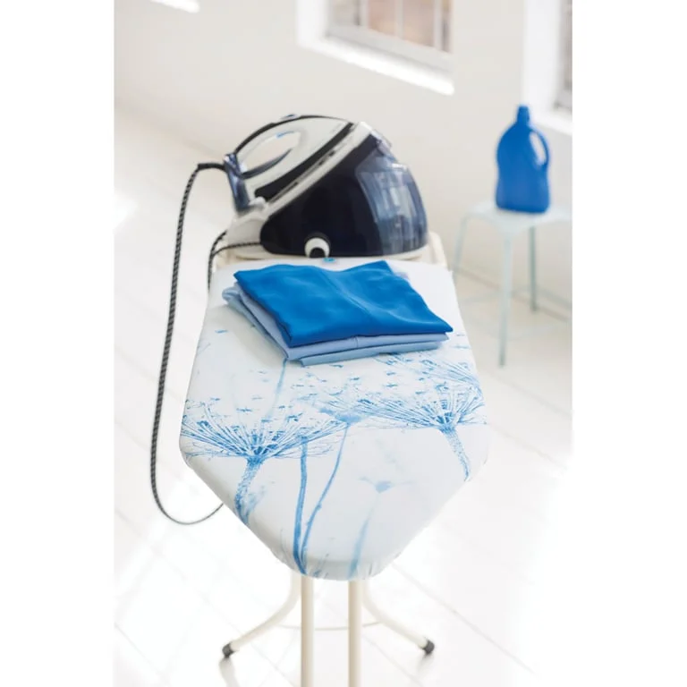 Masă de călcat Brabantia C 124x45cm cu suport pentru generator de abur, Cotton Flower