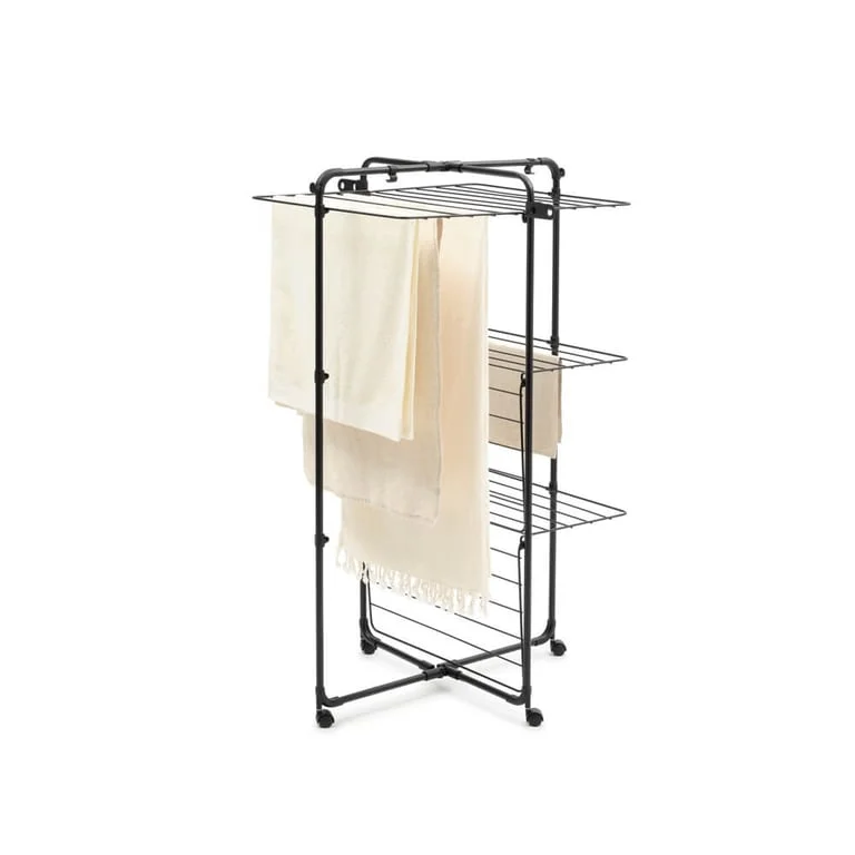 Uscător de rufe Brabantia Hangon Tower 23 m, Matt Black