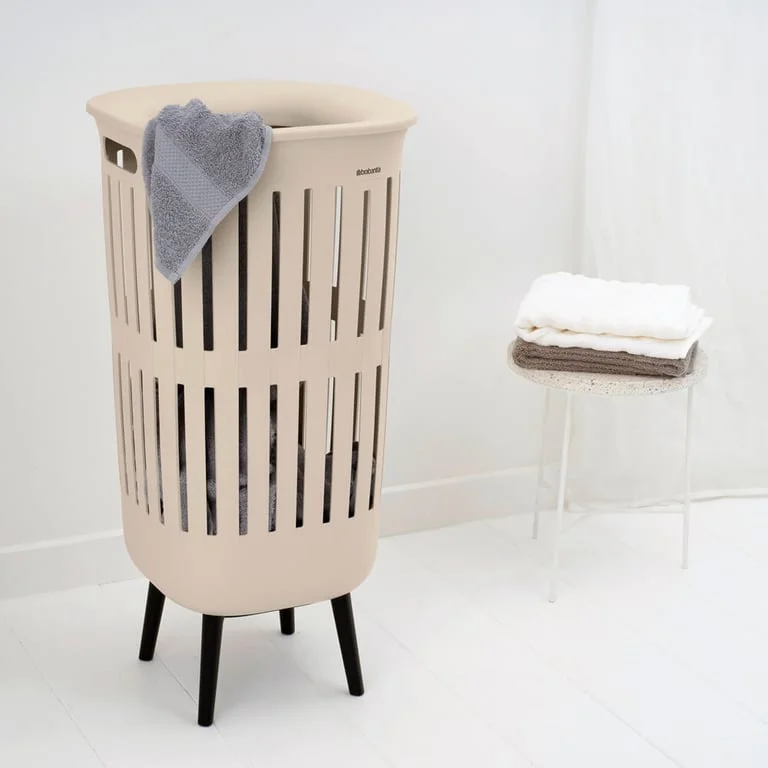 Coș de rufe Brabantia Collect-It Hi, 55L, Soft Beige