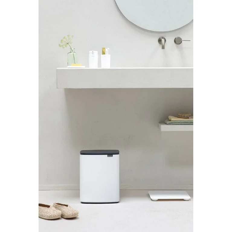 Coș de gunoi Brabantia Bo Small 12L, White