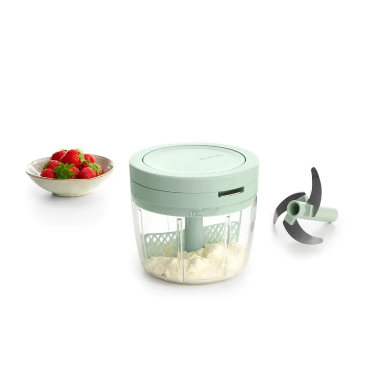 Tocător manual Brabantia Tasty+ Jade Green