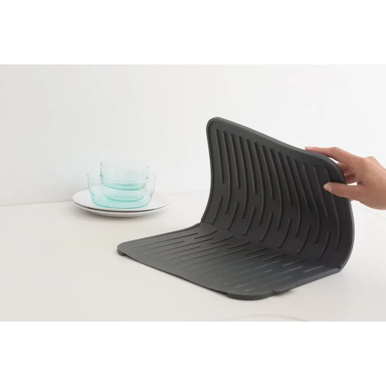 Suport de vase din silicon Brabantia 33x44cm, Dark Grey