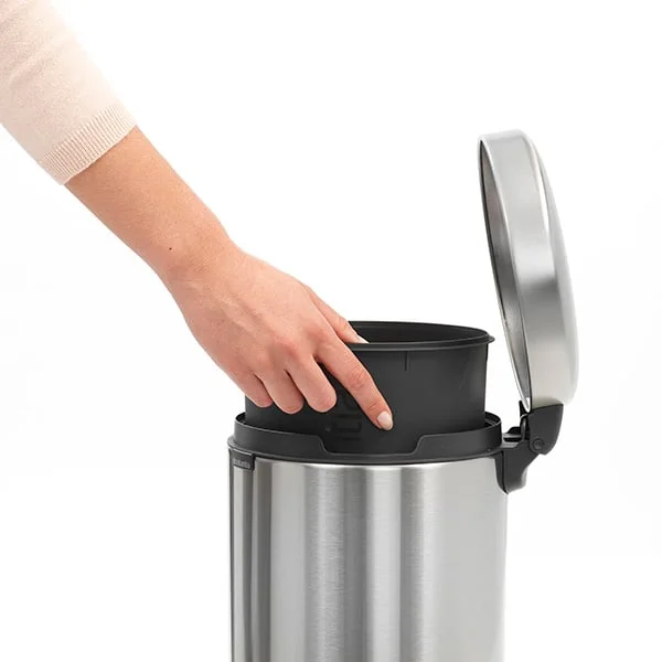 Waste Bin NewIcon Brabantia 5L, Matt Steel