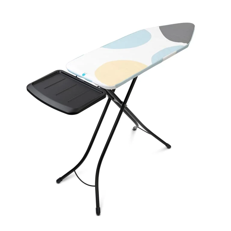 Masă de călcat Brabantia C 124x45cm cu suport pentru generator de abur, PerfectFlow Spring Bubbles