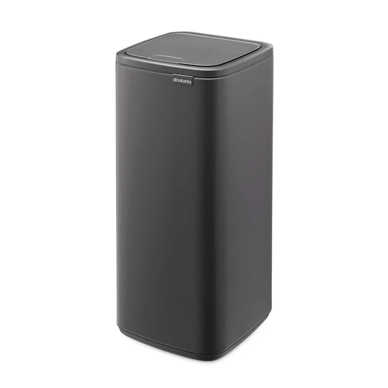 Coș de gunoi Brabantia Bo Touch 30L, Mineral Infinite Grey