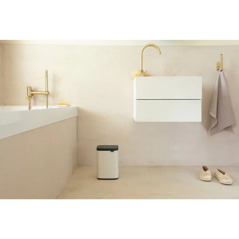 Coș de gunoi Brabantia Bo Small 4L, Soft Beige