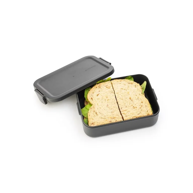 Lunch Box Brabantia Make&Take Dark Grey Medium, Plastic