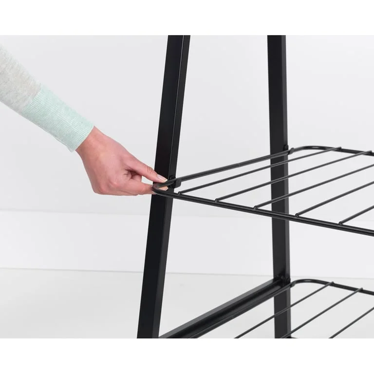 Stativ haine multifuncțional Brabantia Linn Black, mare
