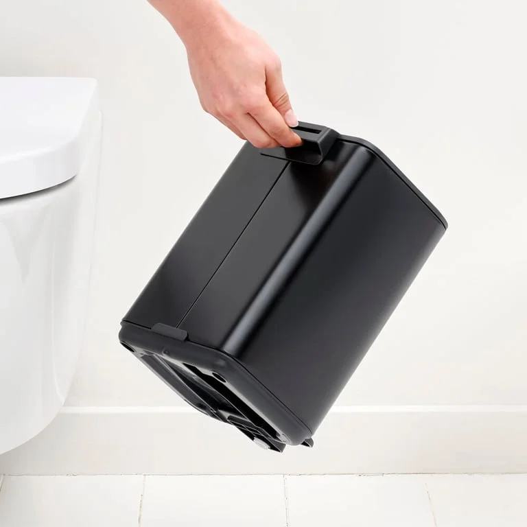 Coș de gunoi Brabantia Bo Pedal 4L, Matt Black