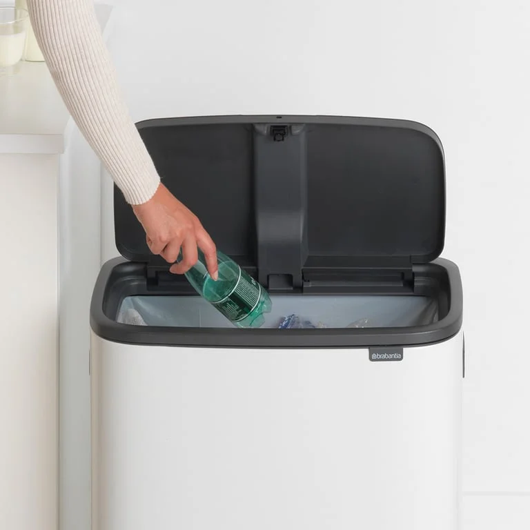 Coș de gunoi Brabantia Bo Touch 60L, White