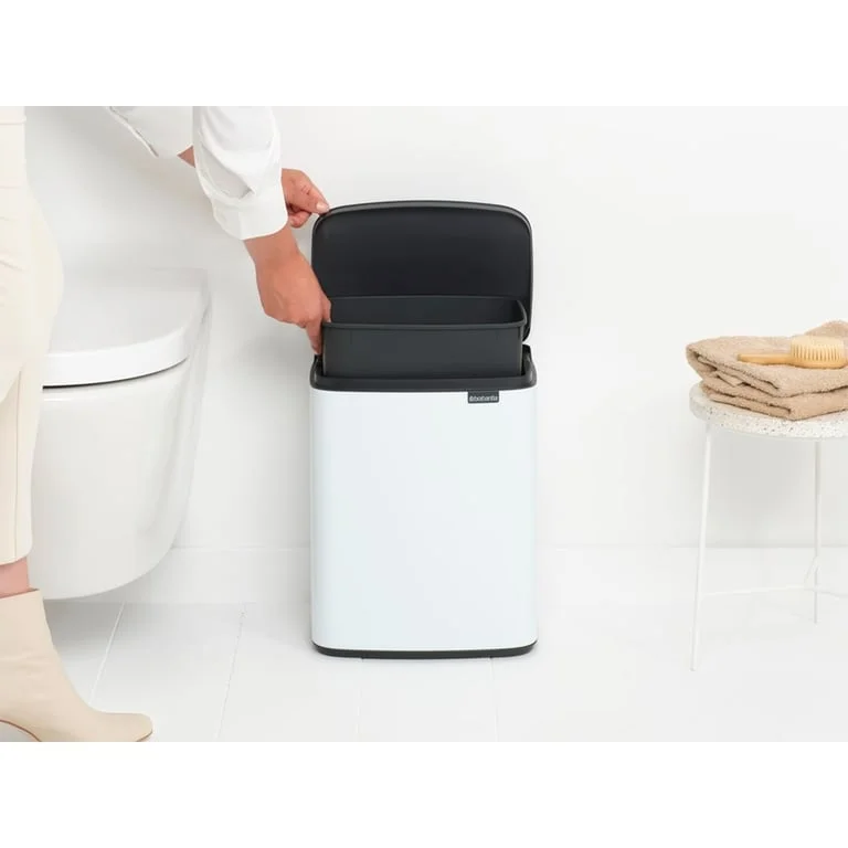 Coș de gunoi Brabantia Bo Small 12L, White