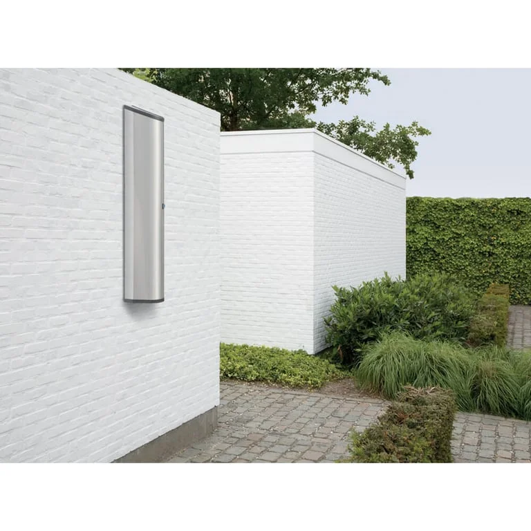 Casetă de depozitare și protecție pentru uscător de perete Brabantia WallFix, Stainless Steel