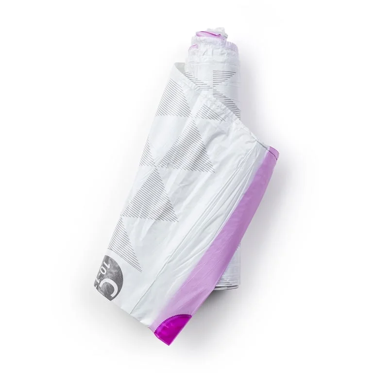 Saci de gunoi cu șnur Brabantia PerfectFit, cod  C, 10-12L, 20 bucăți, albi