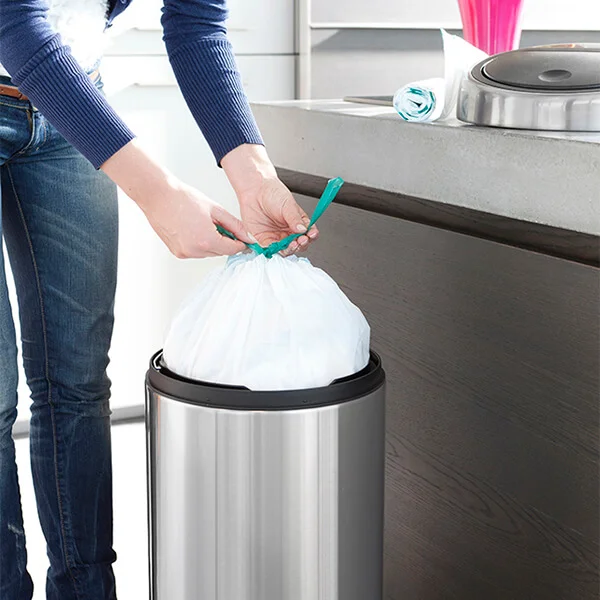 PerfectFit Bags Brabantia Size G, 23-30L, 20 pcs, White