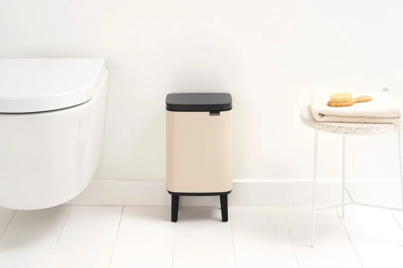 Coș de gunoi Brabantia Bo Small Hi 4L, Soft Beige