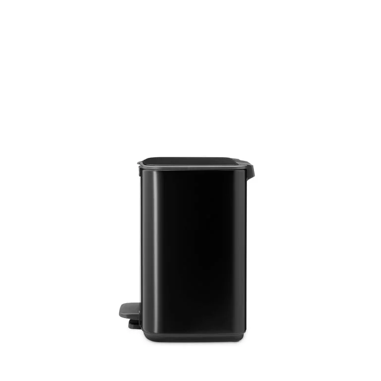 Coș de gunoi Brabantia Bo Pedal 7L, Matt Black