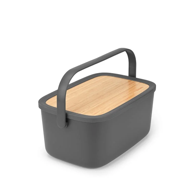 Bread Bin Brabantia Nic, Dark Grey