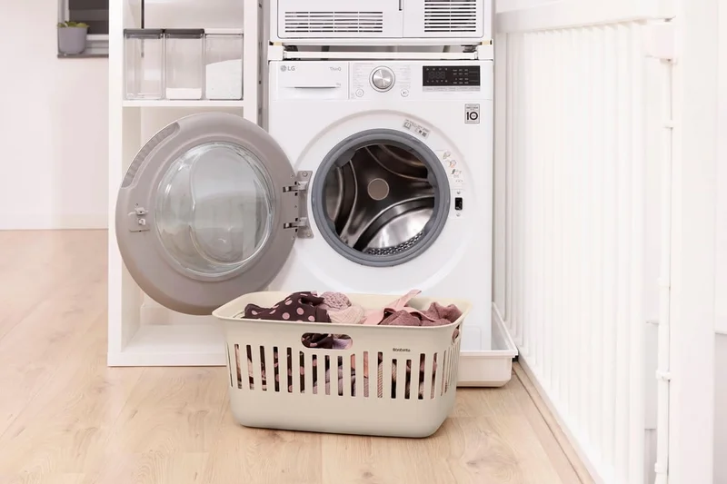 Laundry Basket Brabantia Collect-It 40L, Soft Beige
