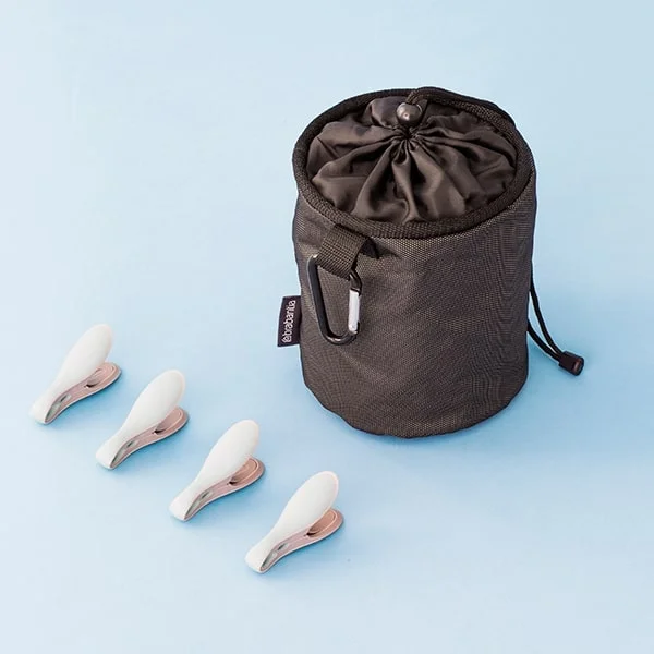 Sac pentru cârlige de rufe Brabantia Premium Black