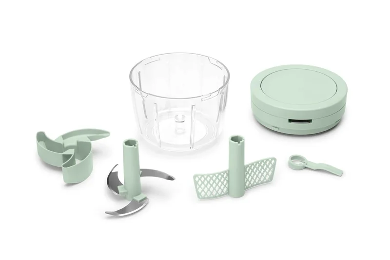 Tocător manual Brabantia Tasty+ Jade Green
