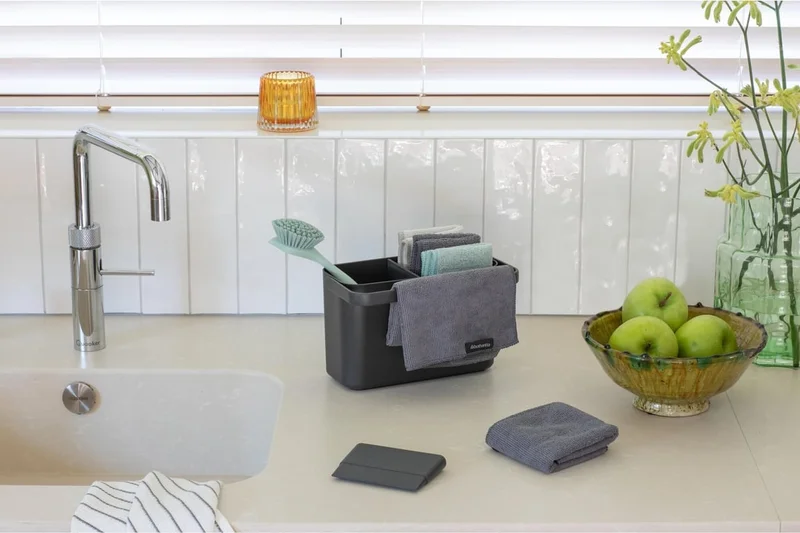 Set de curatare Brabantia SinkSide Dark Grey