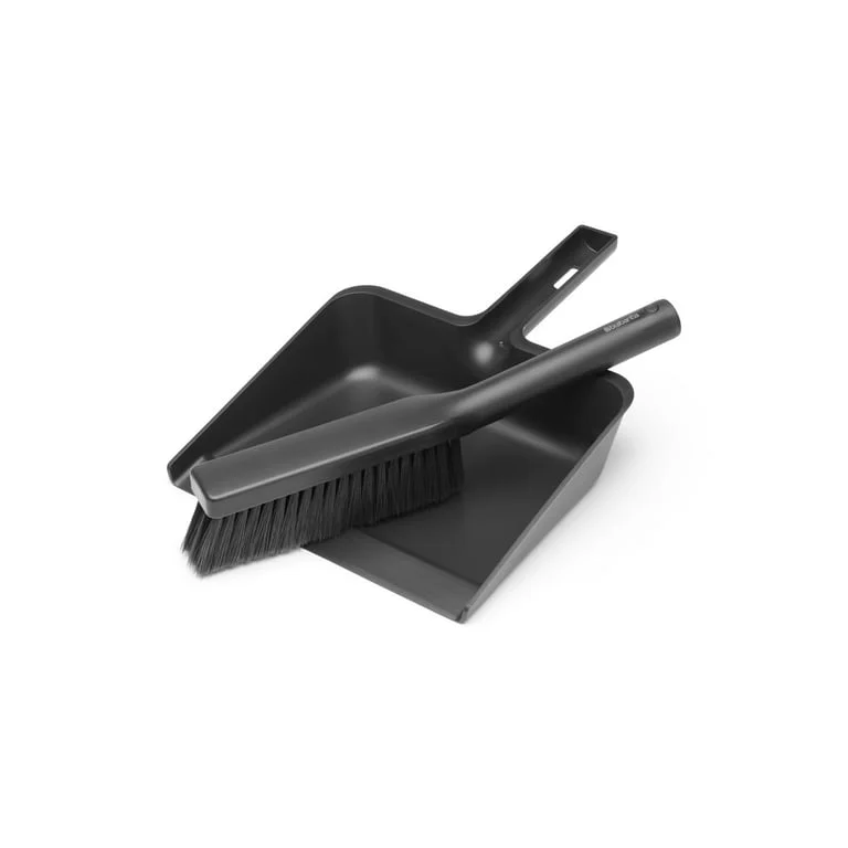 Dustpan and Brush Set Brabantia SinkSide Dark Grey
