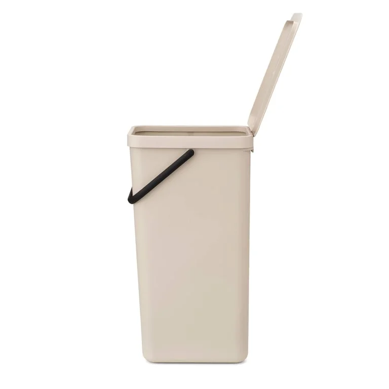 Coș de colectare separată Brabantia Sort&Go 40L, Soft Beige