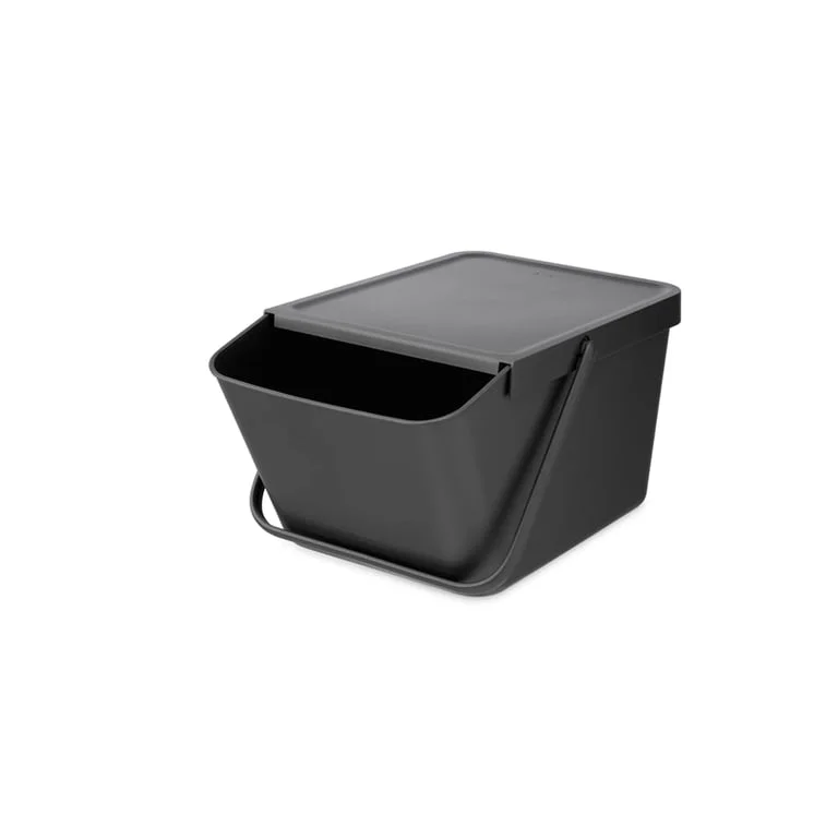 Coș de colectare selectivă Brabantia Sort&Go Stackable 20L, Grey