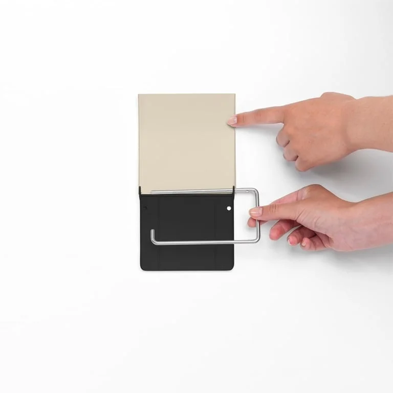 Suport pentru hârtie igienică Brabantia ReNew Soft Beige