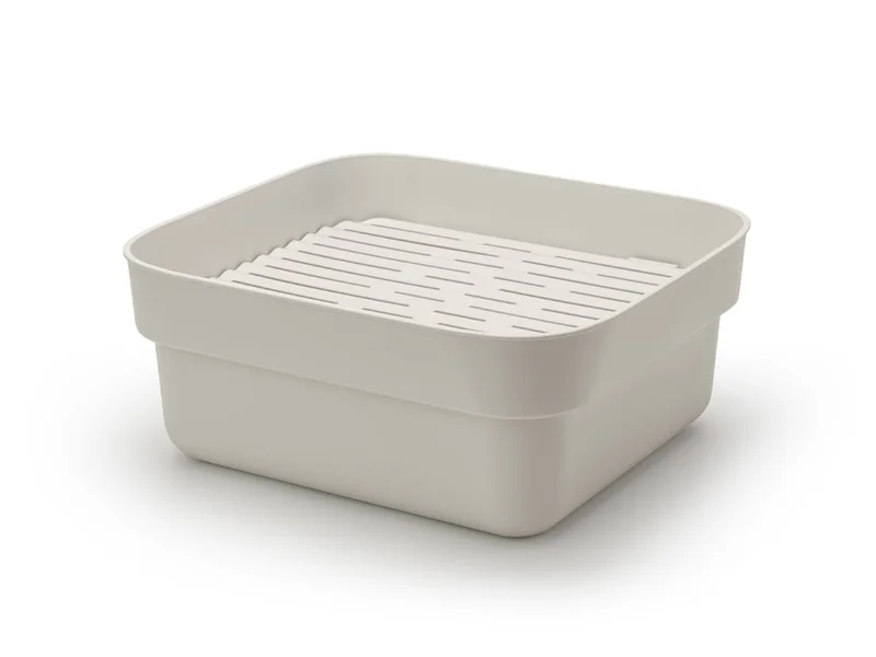 Washing Up Bowl with Drying Tray Brabantia, Light Grey