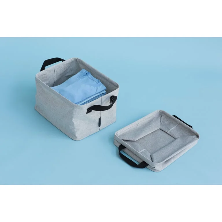Laundry Basket Brabantia Linn 35 L, Grey, Foldable