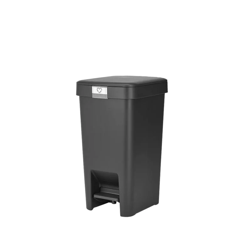 Coș de gunoi cu pedală Brabantia StepUp 10L, Dark Grey