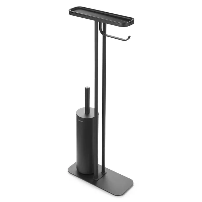 Stativ pentru perie WC și hârtie igienică Brabantia MindSet Mineral Infinite Grey