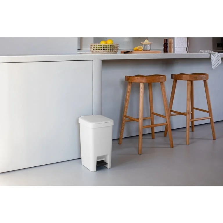 Coș de gunoi cu pedală Brabantia StepUp 16L, Light Grey