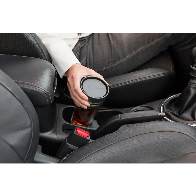 Travel Tea Cup Brabanta Make & Take 0.36L, Dark Grey