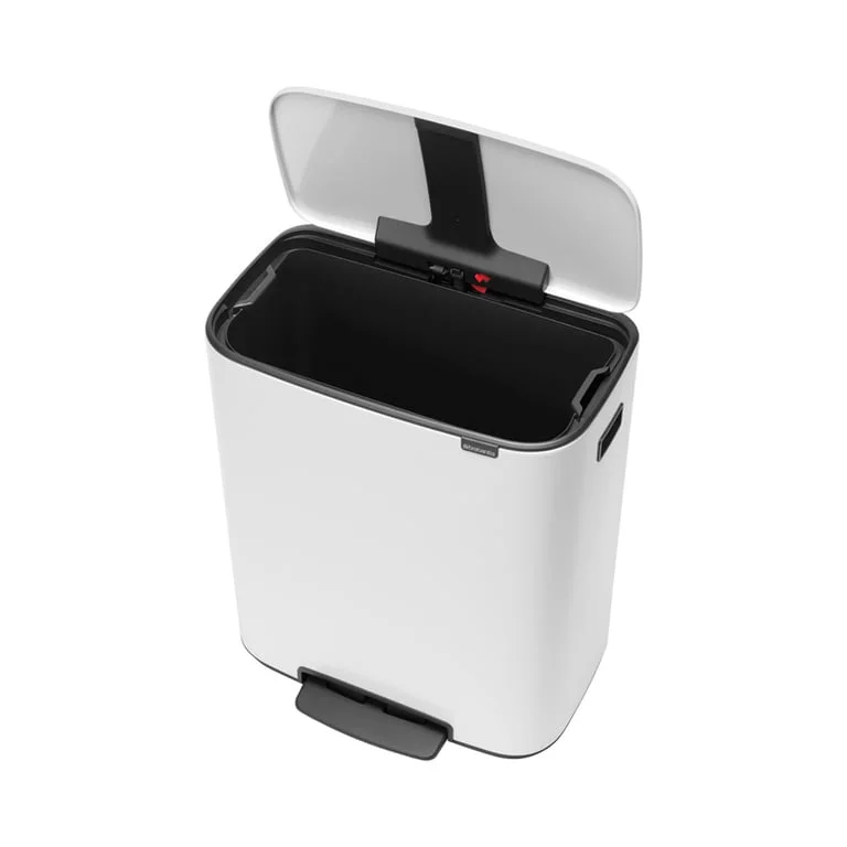 Coș de gunoi Brabantia Bo Pedal 60L, White