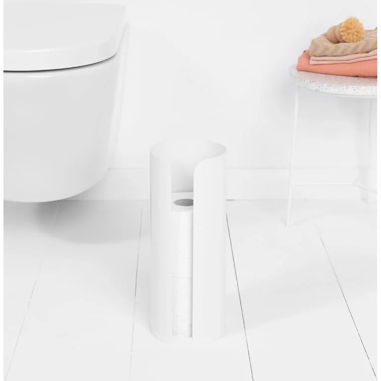Suport pentru hârtie igienică de rezervă Brabantia ReNew White