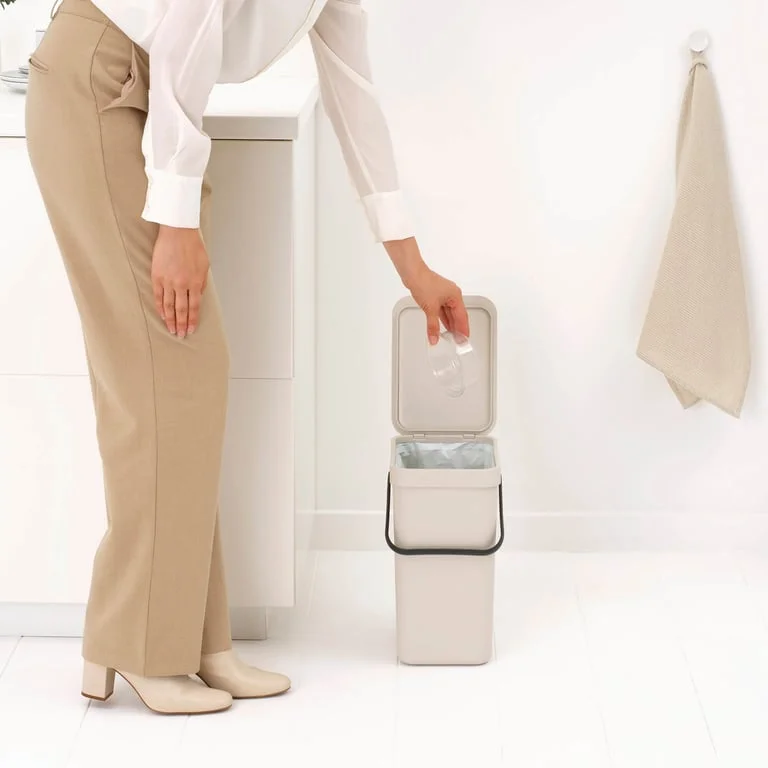 Waste Bin Separation Basket Brabantia Sort&Go 12L, Soft Beige