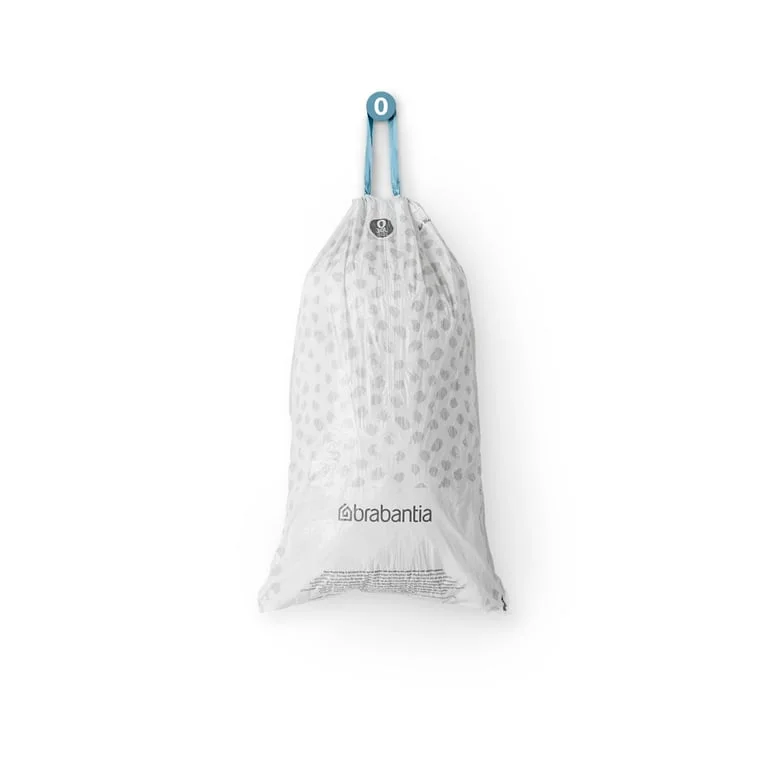 Saci de gunoi cu șnur Brabantia PerfectFit FlatBack+/Bo, cod O, 30L, 40 bucăți, pachet
