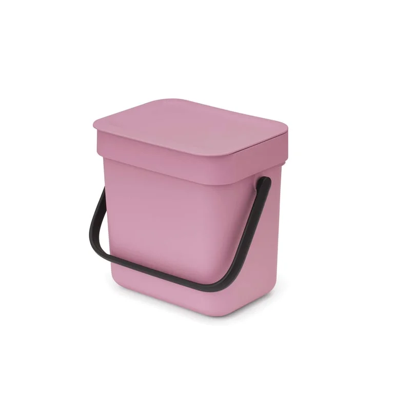 Waste Bin Brabantia Sort&Go 3L, Lilac Pink