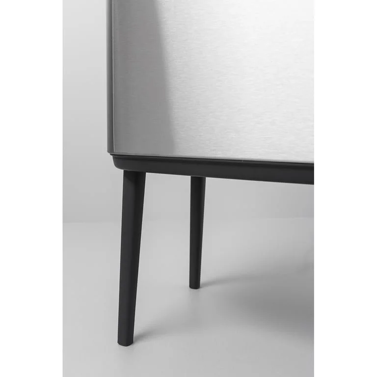 Coș de gunoi Brabantia Bo Touch 36L, Matt Steel, Fingerprint proof