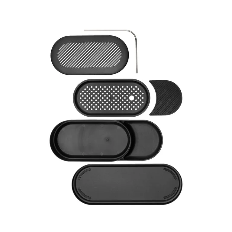 Organizator pentru chiuvetă Brabantia SinkStyle Mineral Infinite Grey