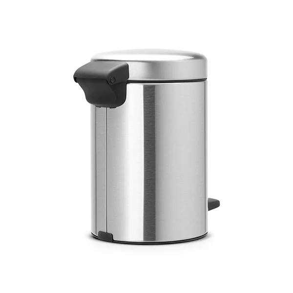 Coș de gunoi cu pedală Brabantia NewIcon 3L, Matt Steel