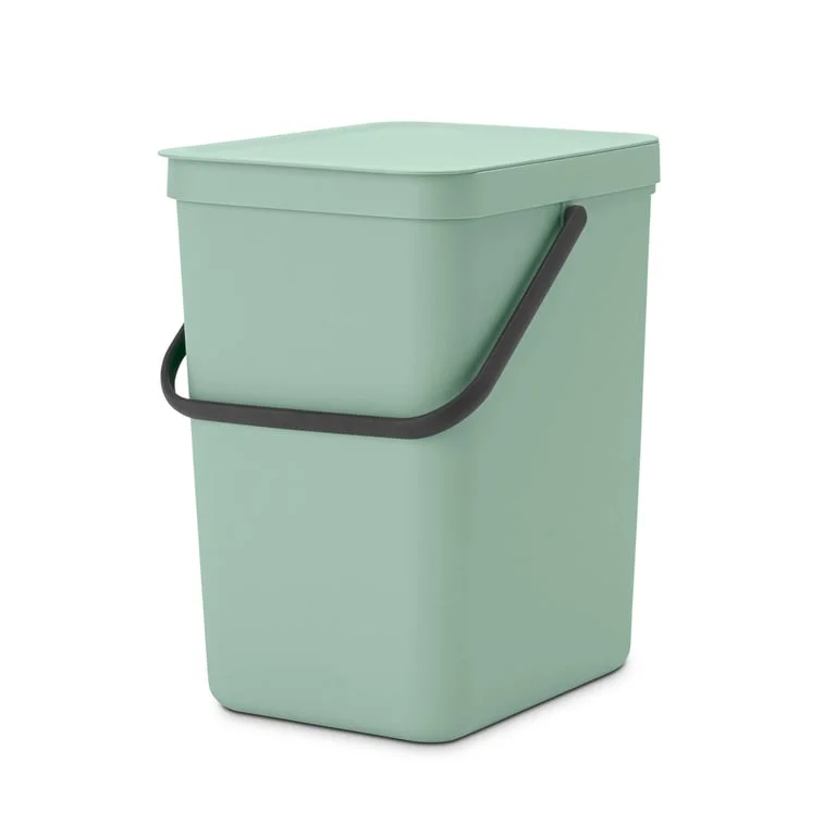 Coș de colectare selectivă Brabantia Sort&Go 25L, Jade Green
