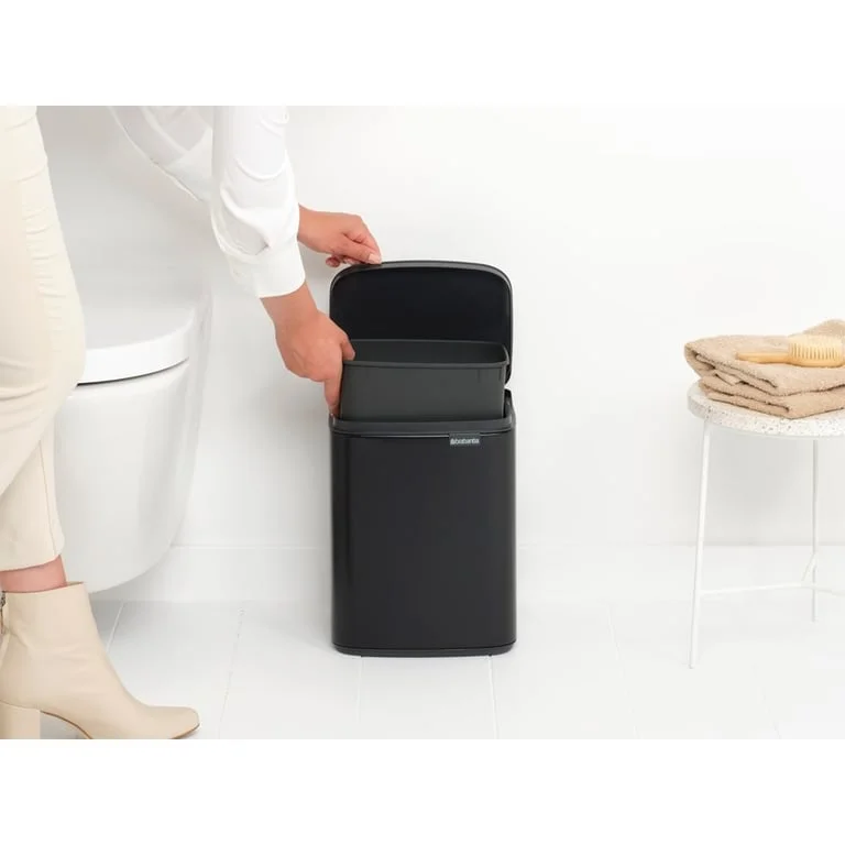 Coș de gunoi Brabantia Bo Small 7L, Matt Black