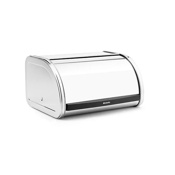 Cutie de pâine Brabantia Roll Top Medium Brilliant Steel, mediu