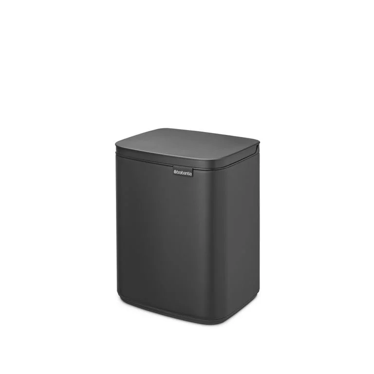 Coș de gunoi Brabantia Bo Small 7L, Mineral Infinite Grey