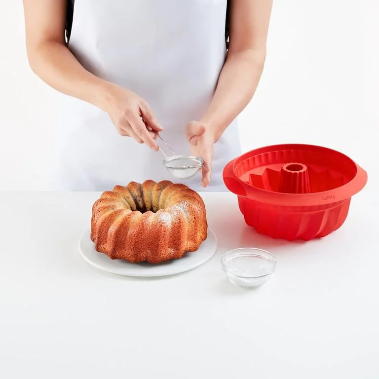 Deep Savarin Cake Mould Lekue Ø22cm, Silicone