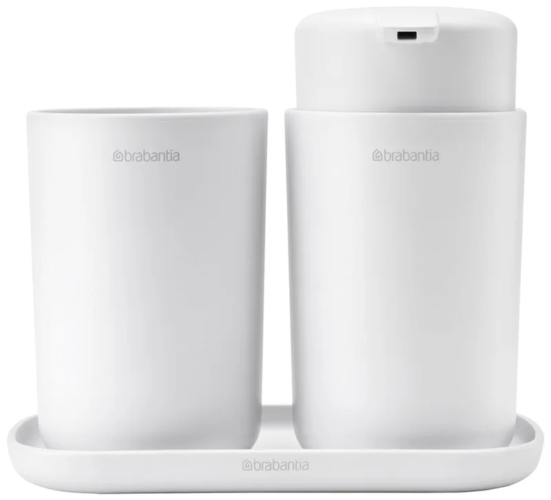 Bathroom Accessory Set Brabantia, 3 Pieces, White